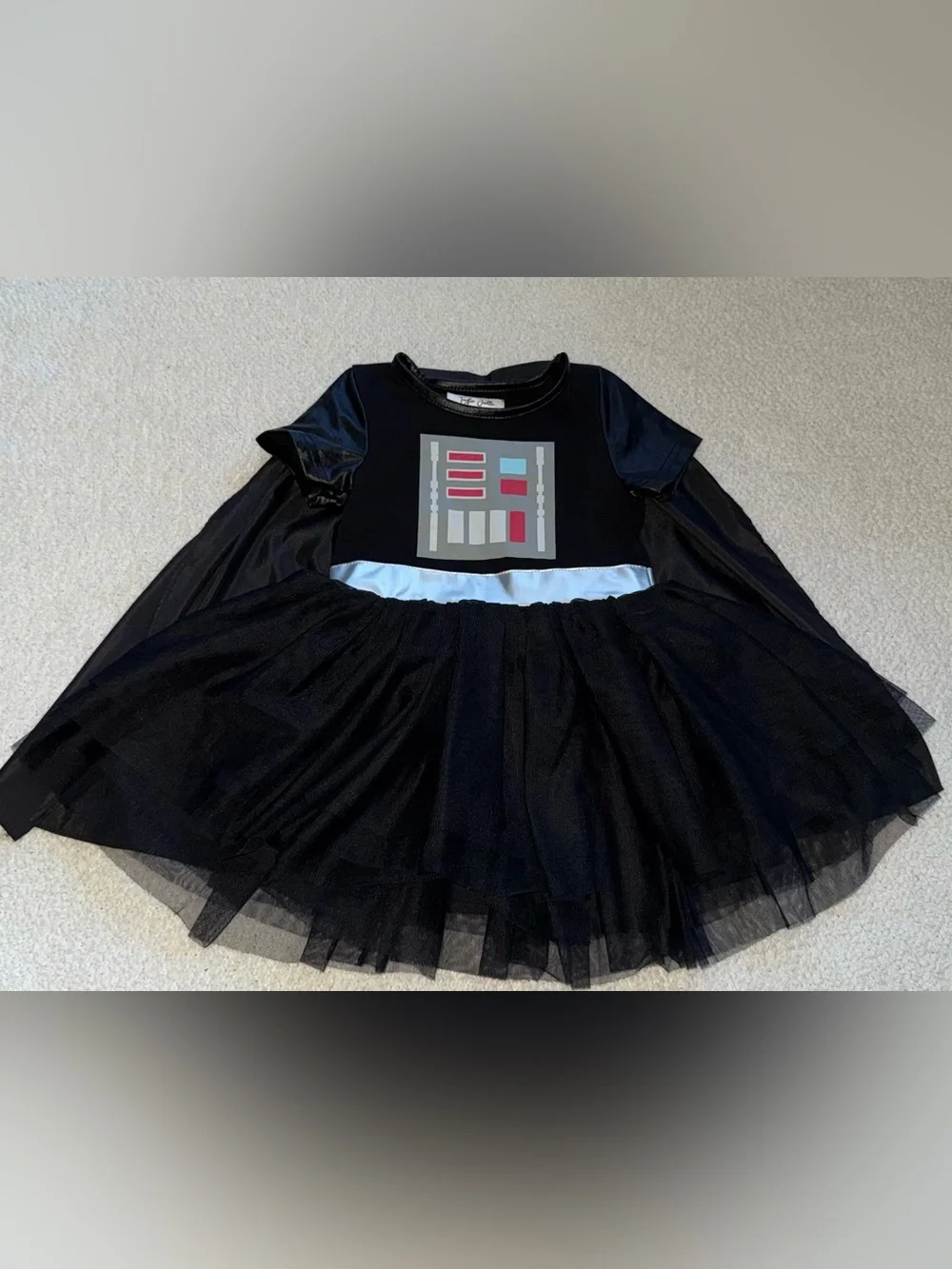 Taylor Joelle Disney Star Wars Darth Vader Tutu Dress Size 3
